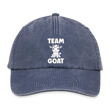 Equipe Cabri Team Ziege - Relaxed Vintage Cap - Vintage Denim - Vorne