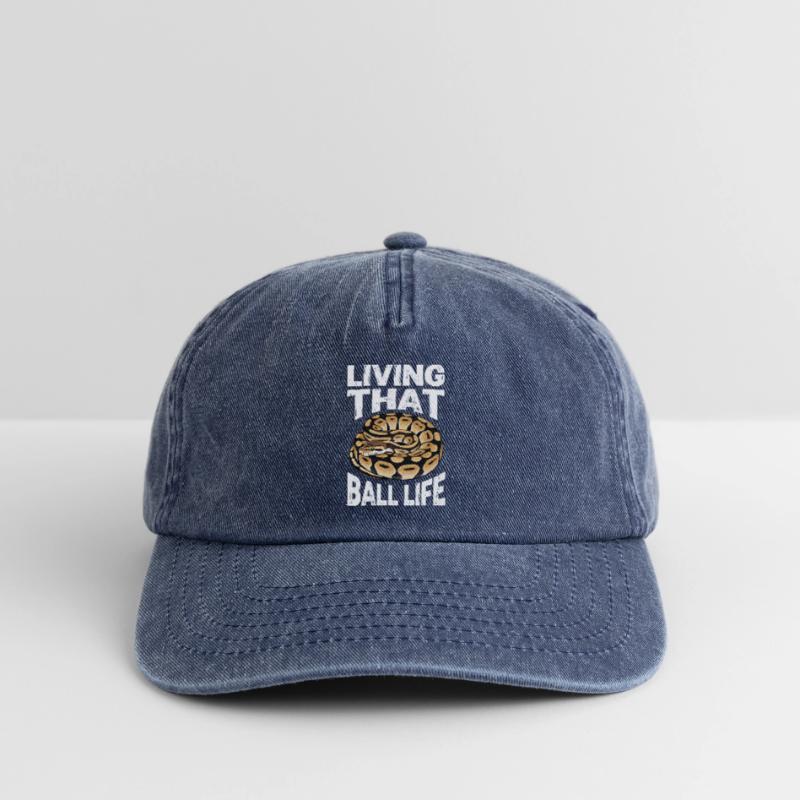 Python roi Serpents Amateurs de terrarium Python Casquette vintage décontractée