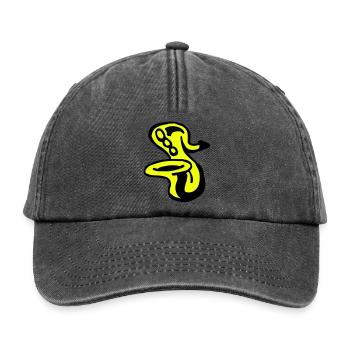 Saxophone - Casquette vintage décontractée - noir vintage - Devant