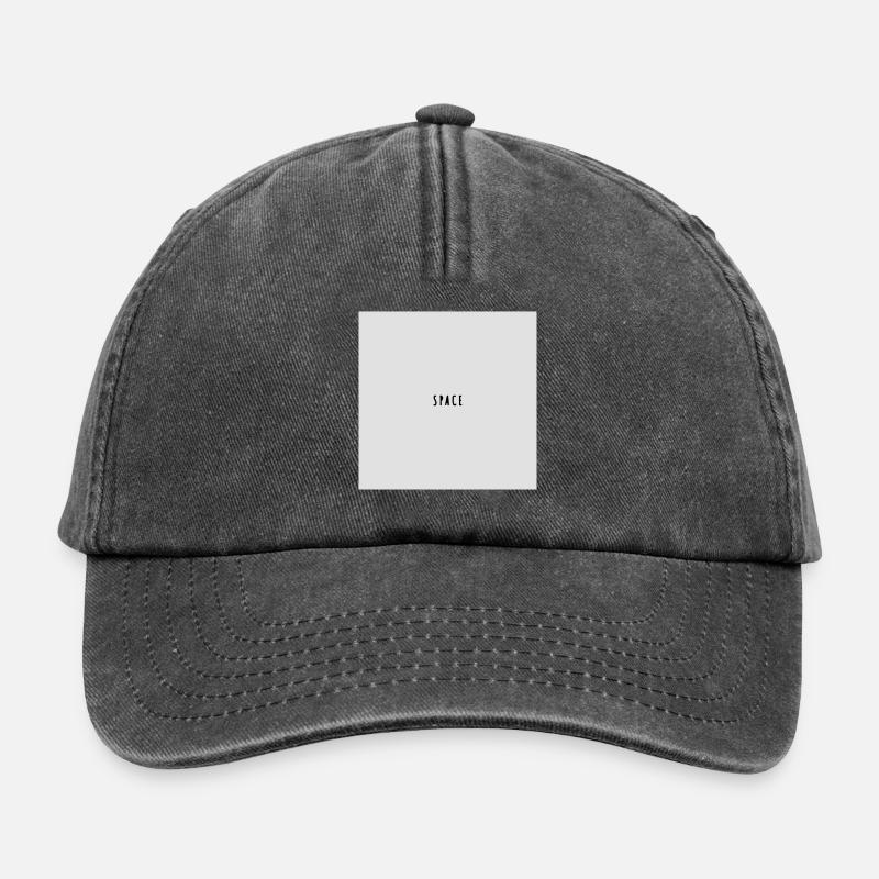 Space - Relaxed Vintage Cap - vintage black