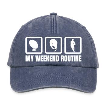 My Weekend Routine - Relaxed Vintage Cap - vintage denim - Front