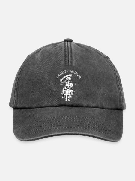 Osmanli TORUNUYUZ - Relaxed Vintage Cap - Vintage Schwarz