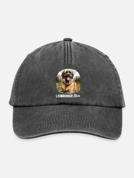 Leonberger - Relaxed Vintage Cap - Vintage Schwarz