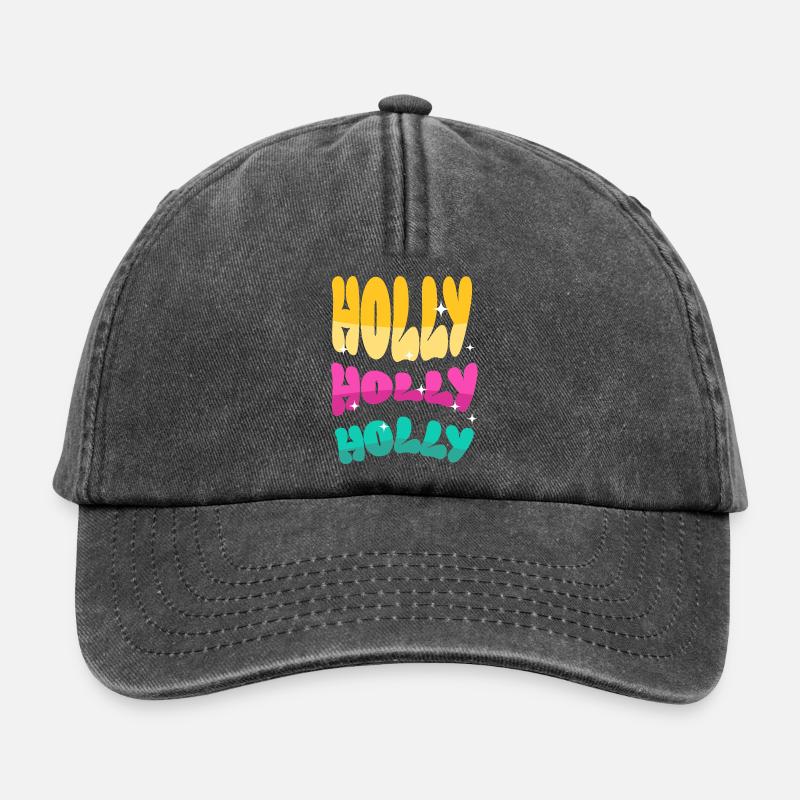Houx - Casquette vintage décontractée - noir vintage