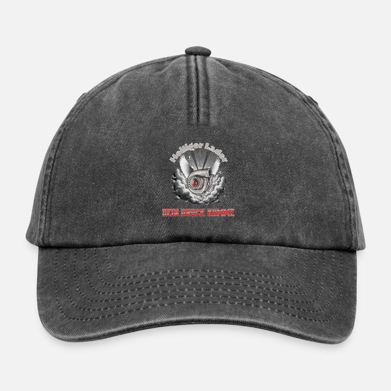 Boost Turbo Holy Charger - Relaxed Vintage Cap - vintage black