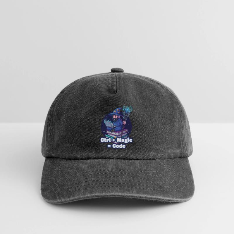 Ctrl Magic Code Wizard Relaxed Vintage Cap