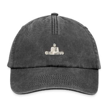 Sri Lanka II - Relaxed Vintage Cap - Vintage Schwarz - Vorne