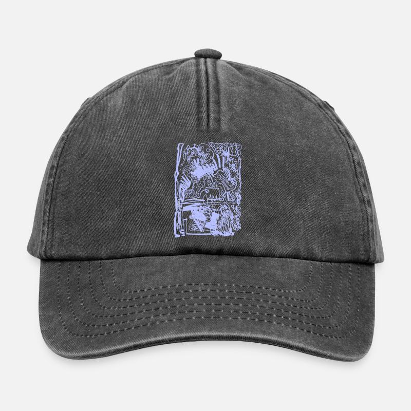 CHAOS - Casquette vintage décontractée - noir vintage