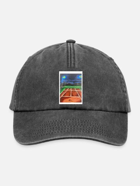 Playing like the rich - Relaxed Vintage Cap - Vintage Schwarz