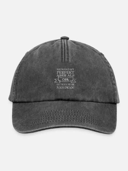OPA - Relaxed Vintage Cap - Vintage Schwarz