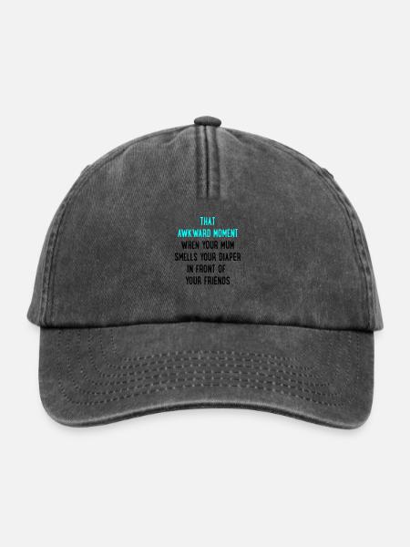 Windel - Relaxed Vintage Cap - Vintage Schwarz