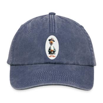 Gans - Relaxed Vintage Cap - Vintage Denim - Vorne