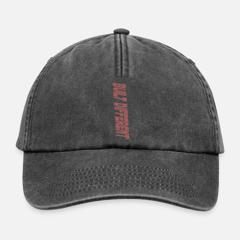 Anders gebaut - Relaxed Vintage Cap - Vintage Schwarz