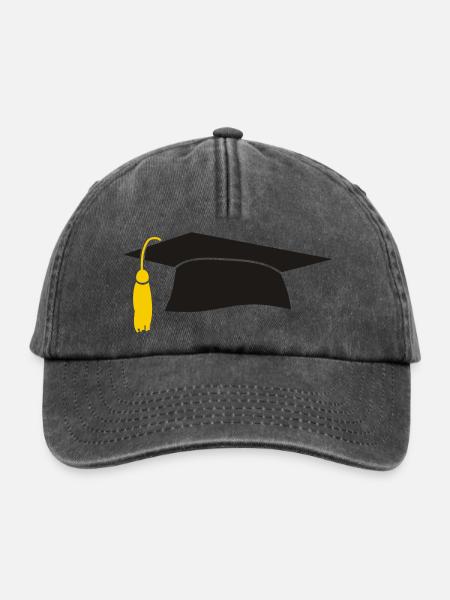 Doktorhut - Relaxed Vintage Cap - Vintage Schwarz