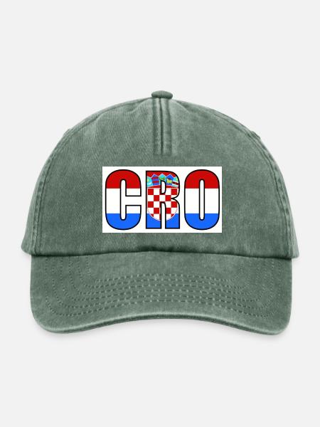 CRO - Relaxed Vintage Cap - Vintage Flaschengrün