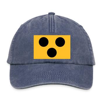 Blind - Blindenzeichen - Relaxed Vintage Cap - Vintage Denim - Vorne