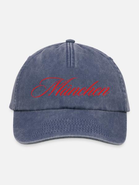 München - Relaxed Vintage Cap - Vintage Denim