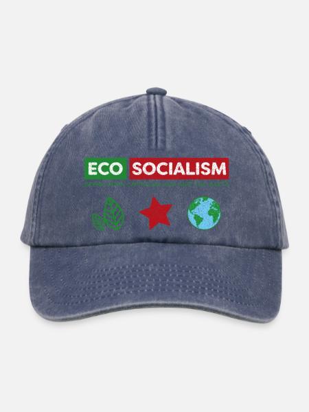 Öko-Sozialismus - Relaxed Vintage Cap - Vintage Denim