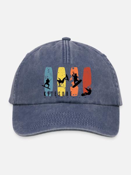 KITESURF - Relaxed Vintage Cap - Vintage Denim