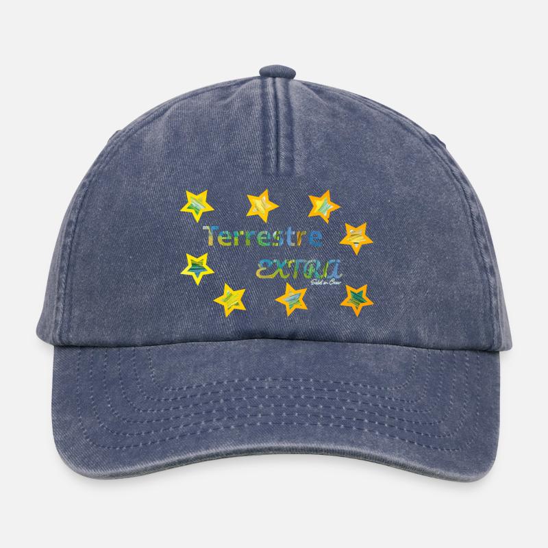 Terrestre Extra - Casquette vintage décontractée - vintage bleu jeans