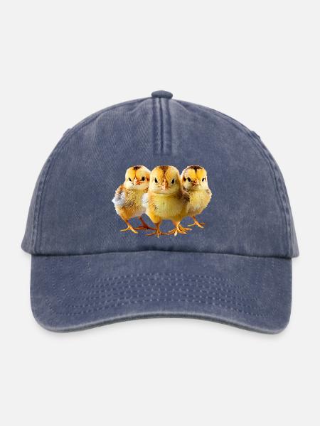 Kueken - Relaxed Vintage Cap - Vintage Denim