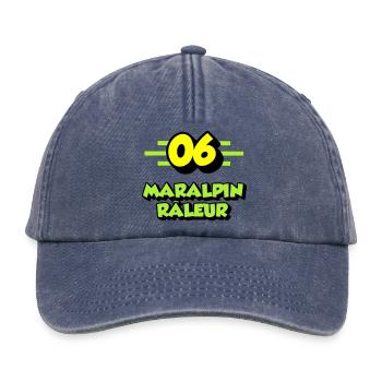 Complaining Maralpin - Relaxed Vintage Cap - vintage denim - Front
