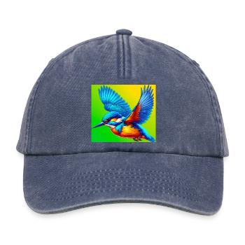 Eisvogel - Relaxed Vintage Cap - Vintage Denim - Vorne