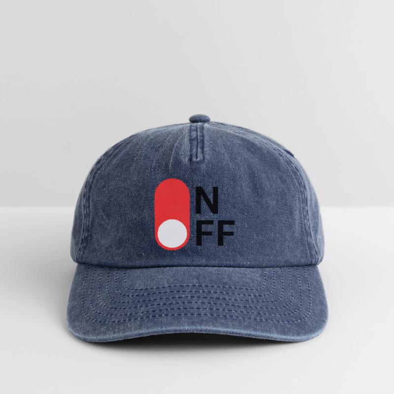 ON/OFF mode Relaxed Vintage Cap