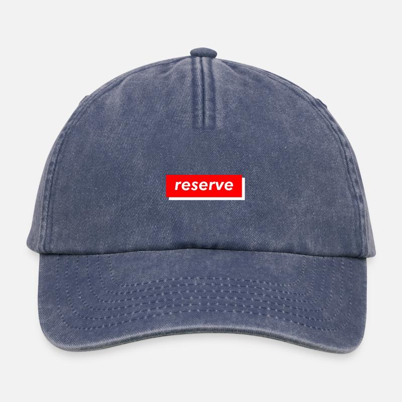 reserve - Relaxed Vintage Cap - Vintage Denim