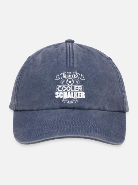 Cooler Schalker - Relaxed Vintage Cap - Vintage Denim