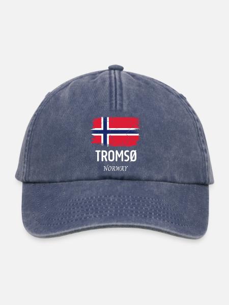 TROMSØ - Relaxed Vintage Cap - Vintage Denim