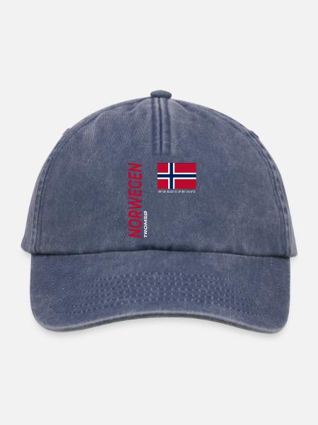 Tromsø  - Relaxed Vintage Cap - Vintage Denim