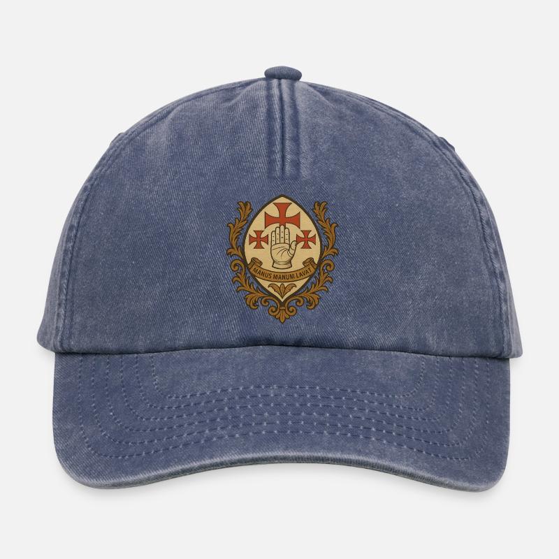 Templer Manus Manum Lavat  - Relaxed Vintage Cap - Vintage Denim