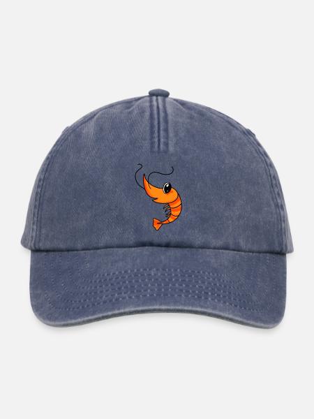 Garnele Garnelen - Relaxed Vintage Cap - Vintage Denim