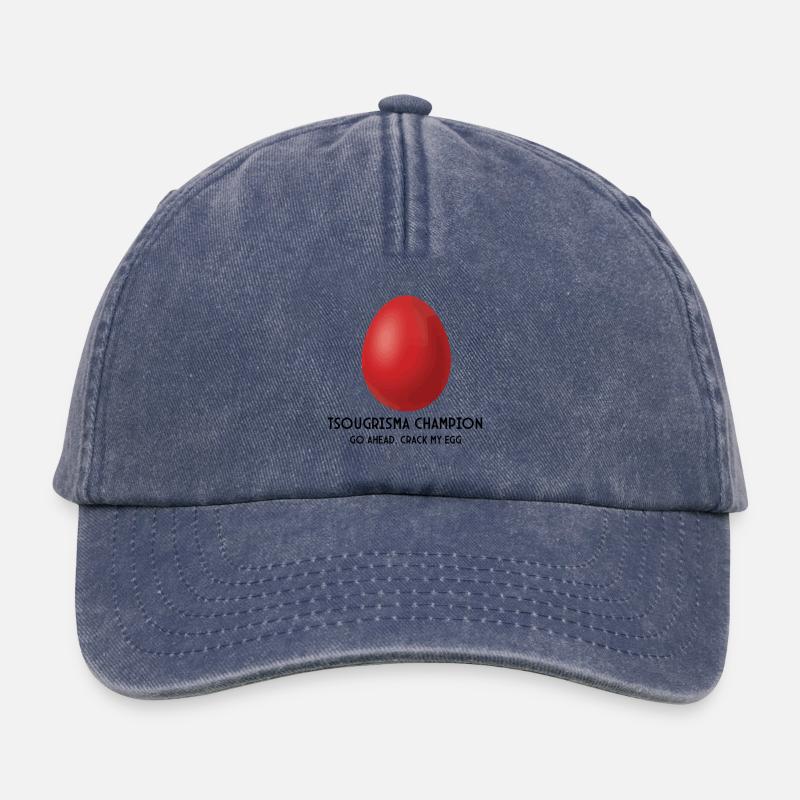 Griechischer Oster-Tsougrisma-Champion - Relaxed Vintage Cap - Vintage Denim