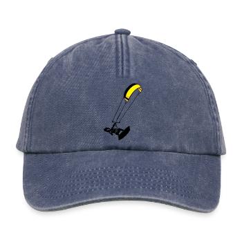 kite-surf - Relaxed Vintage Cap - Vintage Denim - Vorne