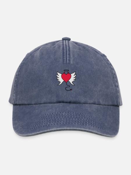 Evilheart - Relaxed Vintage Cap - Vintage Denim
