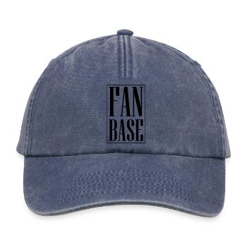 Fan Base - Relaxed Vintage Cap - Vintage Denim - Vorne