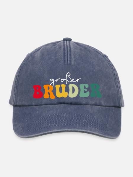 Großer Bruder - Relaxed Vintage Cap - Vintage Denim