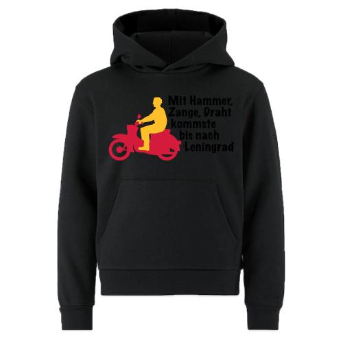Schwalbe Spruch mit Mann - CRAFT Community 2.0 Kinder Hoodie 