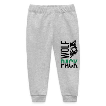 Wolf Pack Rudel - Baby Organic Sweatpants by Stanley/Stella - heather grey - Front
