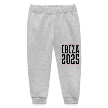 Ibiza 2025 - Baby Organic Sweatpants by Stanley/Stella - heather grey - Front