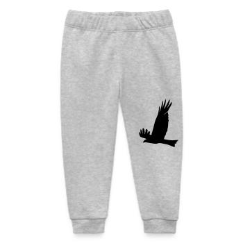 aigle - Pantalon de jogging bébé bio Stanley/Stella - gris chiné - Devant