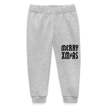 Kerstmis - Baby Organic Sweatpants by Stanley/Stella - heather grey - Front