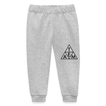 Team - Baby Organic Sweatpants by Stanley/Stella - heather grey - Front