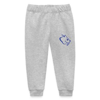 Böse Wild Katze Säbelzahntiger Lange Zähne Tiger - Baby Organic Jogginghose Baby Tumbler von Stanley/Stella - Grau meliert - Vorne