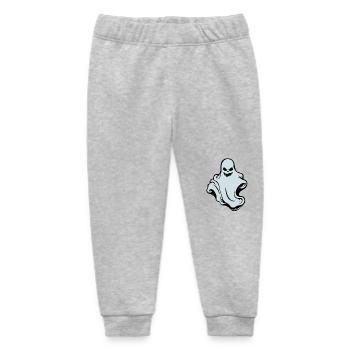 Der Geist - the ghost - Baby Organic Sweatpants by Stanley/Stella - heather grey - Front
