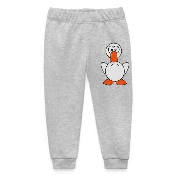Gans - Baby Organic Jogginghose Baby Tumbler von Stanley/Stella - Grau meliert - Vorne