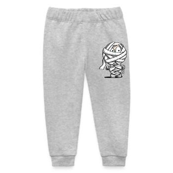Immer Diese Klopapier Spiele - Mumie - Geburtstag - Baby Organic Jogginghose Baby Tumbler von Stanley/Stella - Grau meliert - Vorne