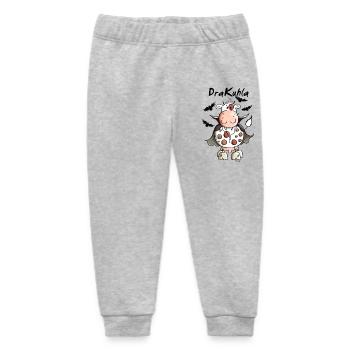 DraKuhla - Kuh - Baby Organic Jogginghose Baby Tumbler von Stanley/Stella - Grau meliert - Vorne